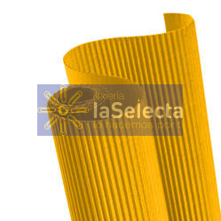 CARTON CORRUGADO 50X70 CM AMARILLO ORO ART&CRAFT